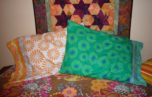 Green and Orange Flower Cases